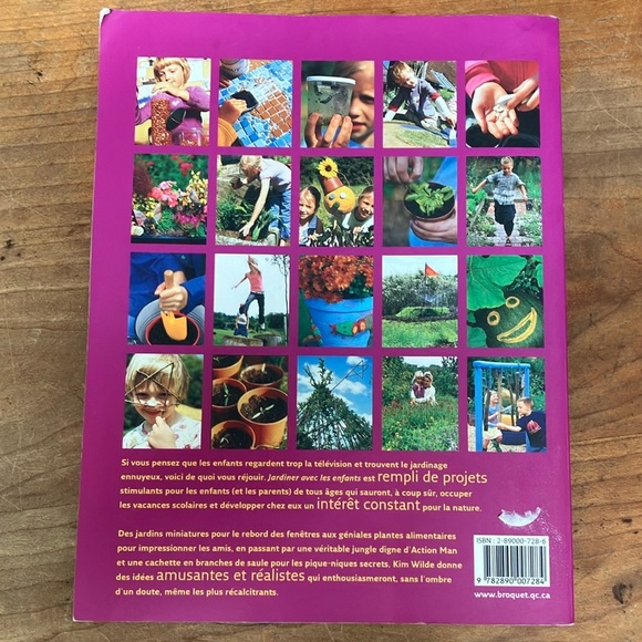French Kids Gardening Book - Jardiner avec les Enfants by Kim Wilde - Picture 3 of 16